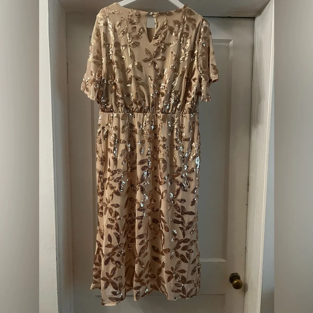 Deanna Sequin Midi Dress - Picture 6 of 7